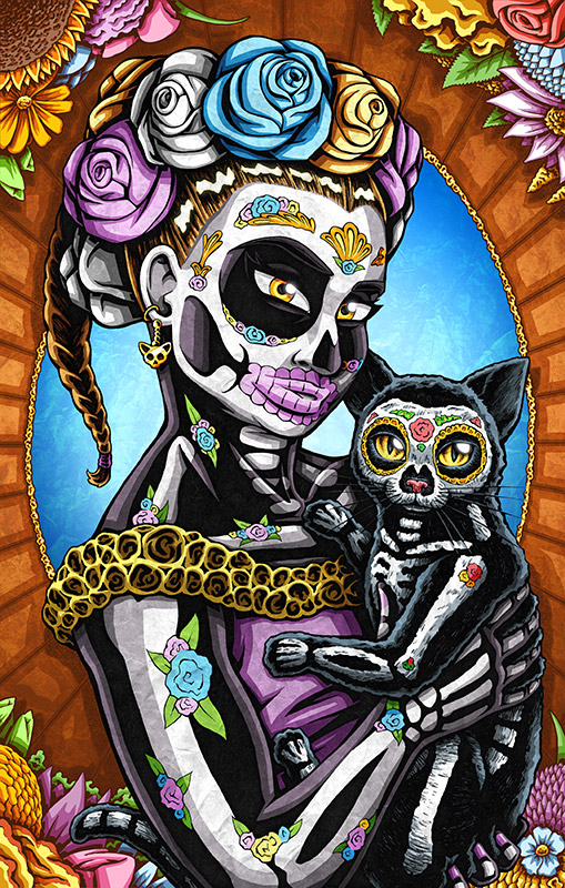 day of the dead drawings