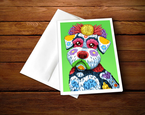 Day of the Dead cheapest Dog German Shepherd Canvas Giclée - 